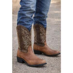 Durango Men’s Brown Western Cowboy Boots size 9.5 Work Wear